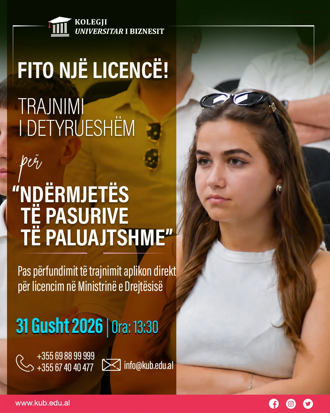 Starton grupi i radhës i trajnimit profesional për “Ndërmjetës të Pasurive të Paluajtshme në KUB”