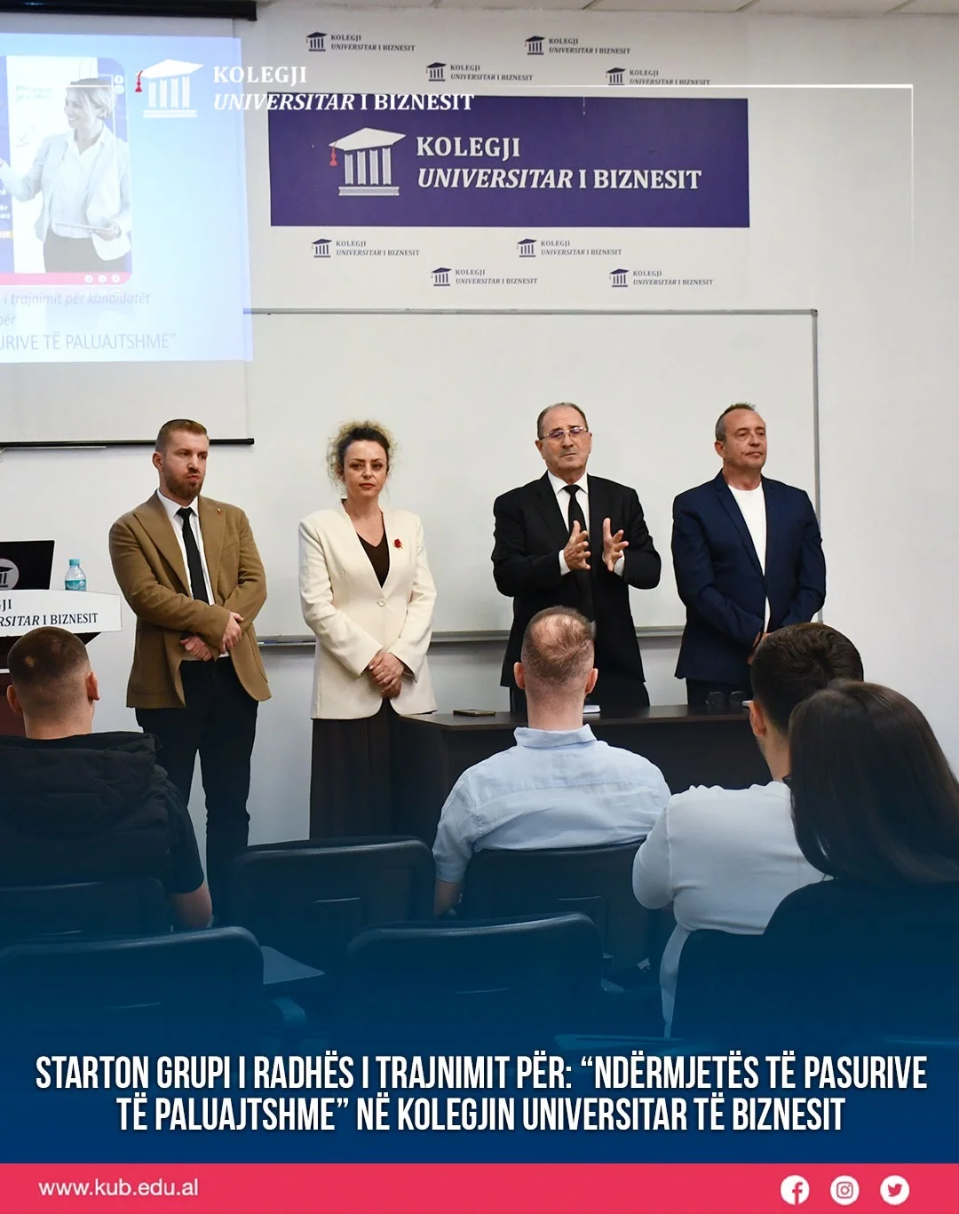 Starton grupi i radhës i trajnimit për: “Ndërmjetës të Pasurive të Paluajtshme” në KUB