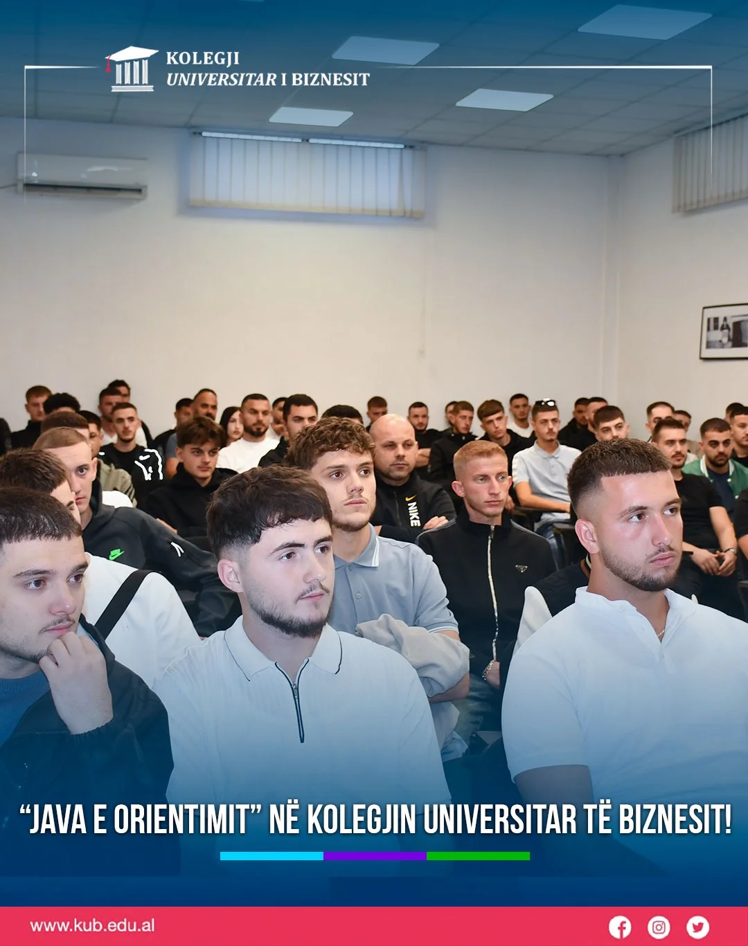 “Java e orientimit” në Kolegjin Universitar të Biznesit