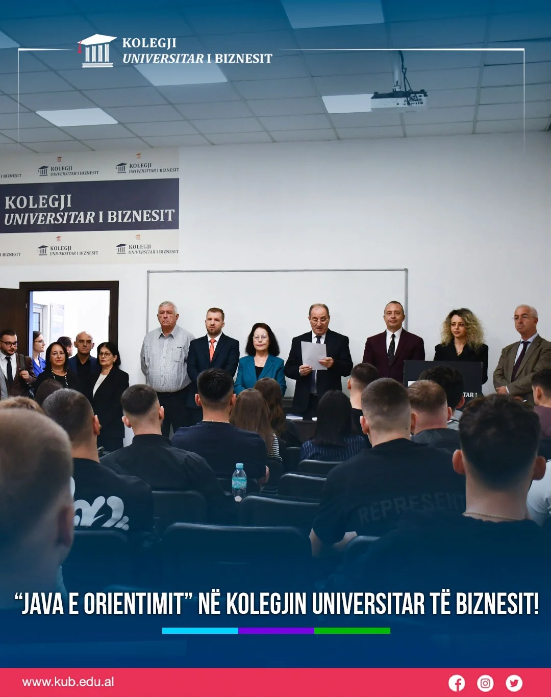 “Java e orientimit” në Kolegjin Universitar të Biznesit