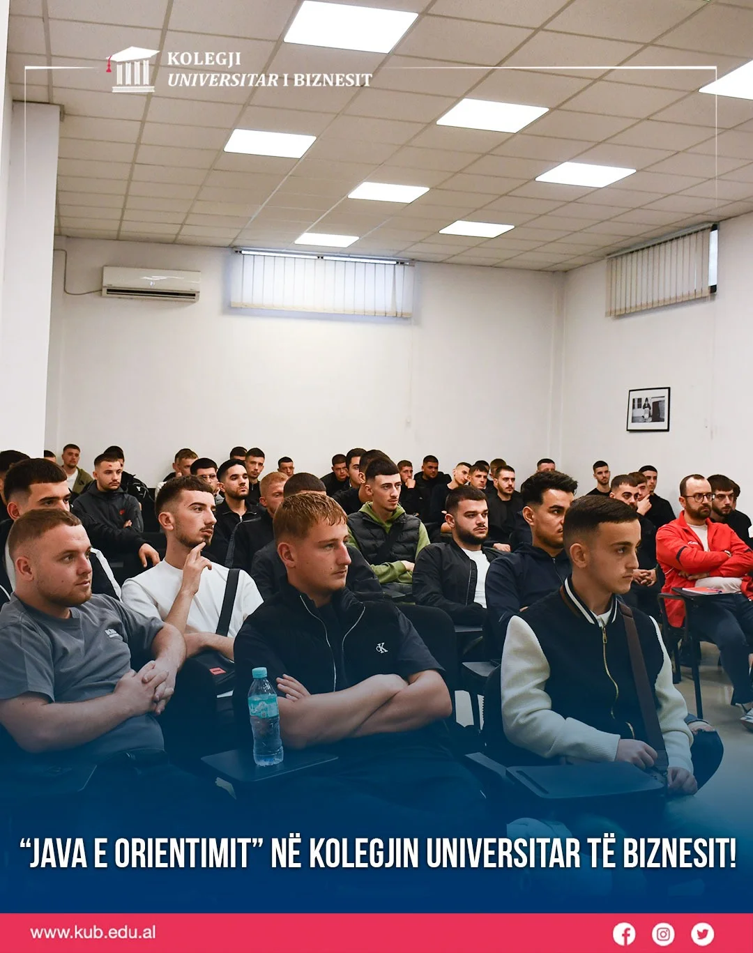 Java e orientimit në Kolegjin Universitar të Biznesit